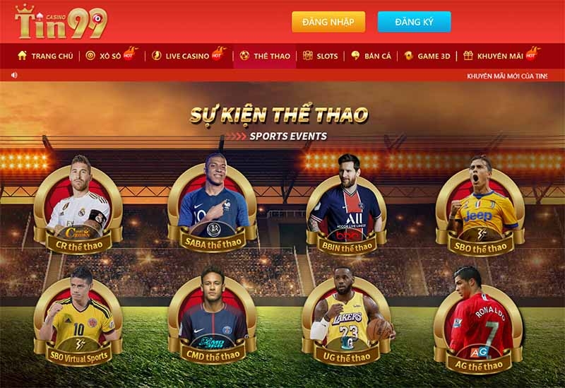 Tin99 - Nhà cái chất lượng đỉnh cao dành cho tân thủ 2022 THỂ THAO