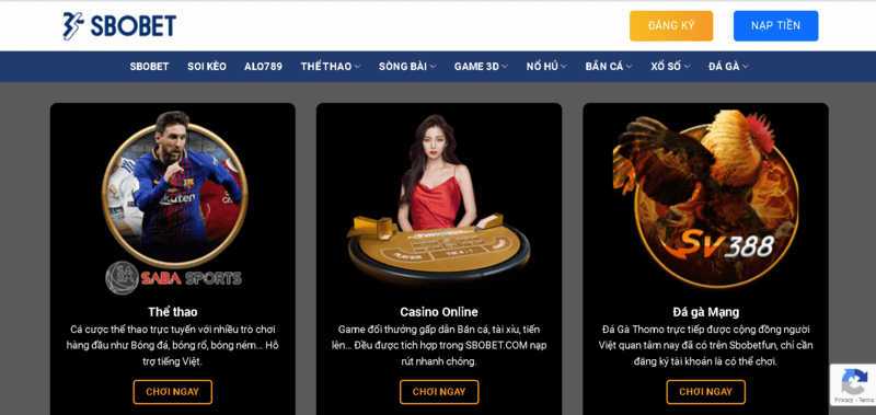 Sbobet - Nhà cái cá cược mang đẳng cấp quốc tế KHO GAME