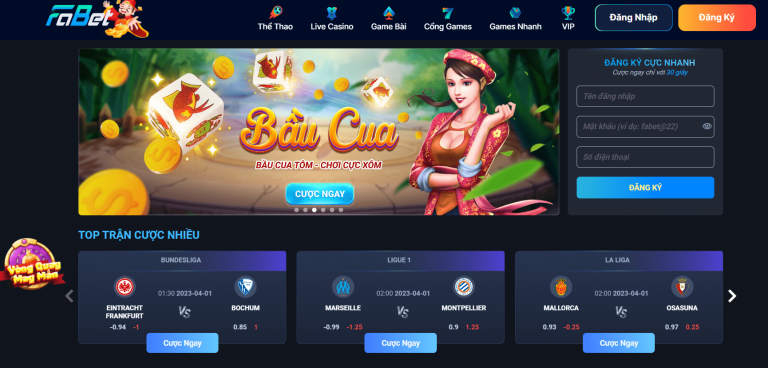 Fabet - Đẳng cấp nhà cái cá cược top 1 khu vực Châu Á Game