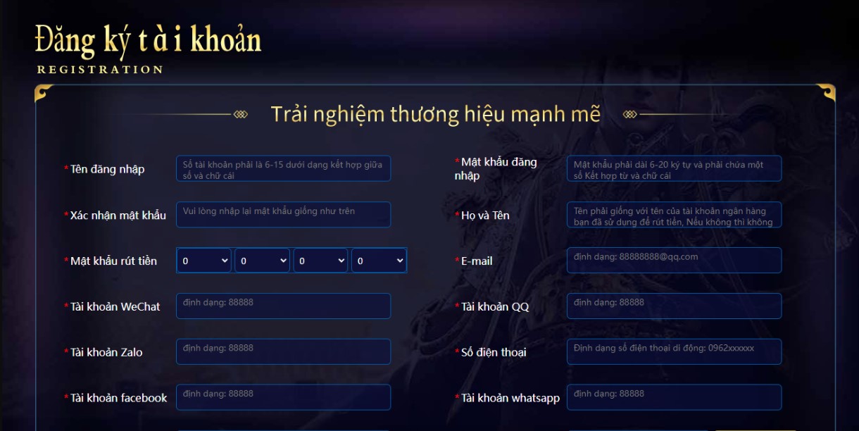 QH88 - Cá cược thú vị, giành nhiều giải thưởng đawng kí