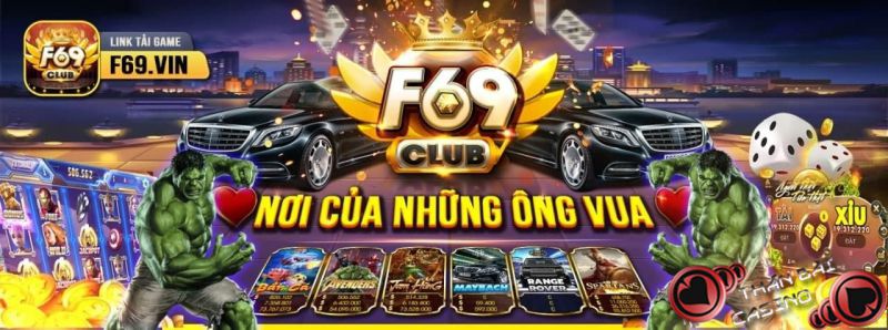 Game đánh bài F69 Club - Game bài đỉnh cao, quà liền tay giao diện