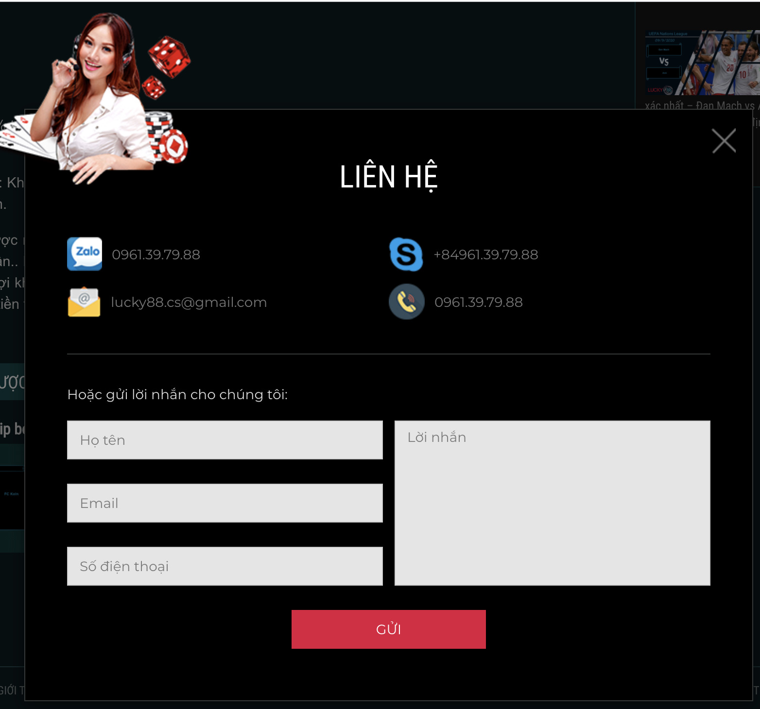 Lucky88 - Địa chỉ cá cược hấp dẫn và chất lượng Hỗ trợ