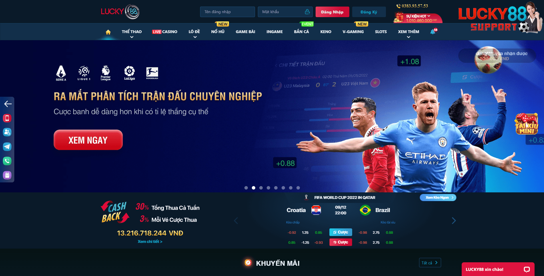 Lucky88 - Địa chỉ cá cược hấp dẫn và chất lượng giao diện