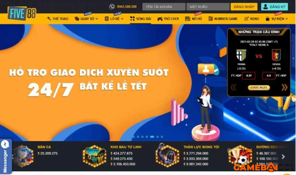 CÁCH LIÊN HỆ FIVE88