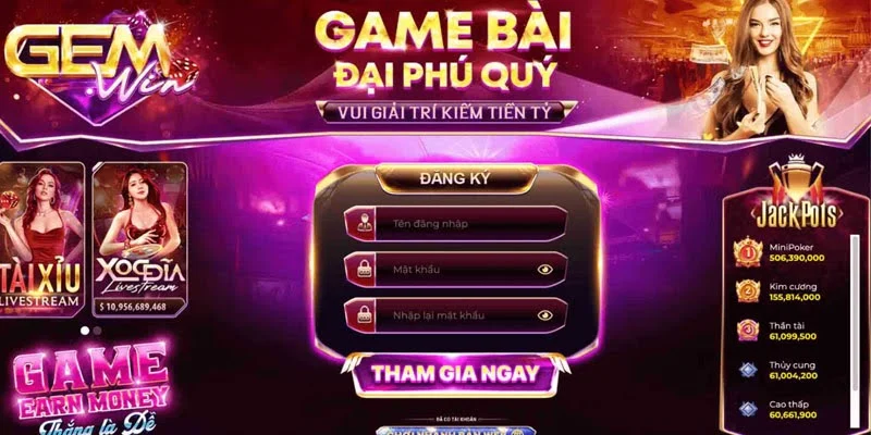 Trải nghiệm hấp dẫn khi đăng ký Gemwin